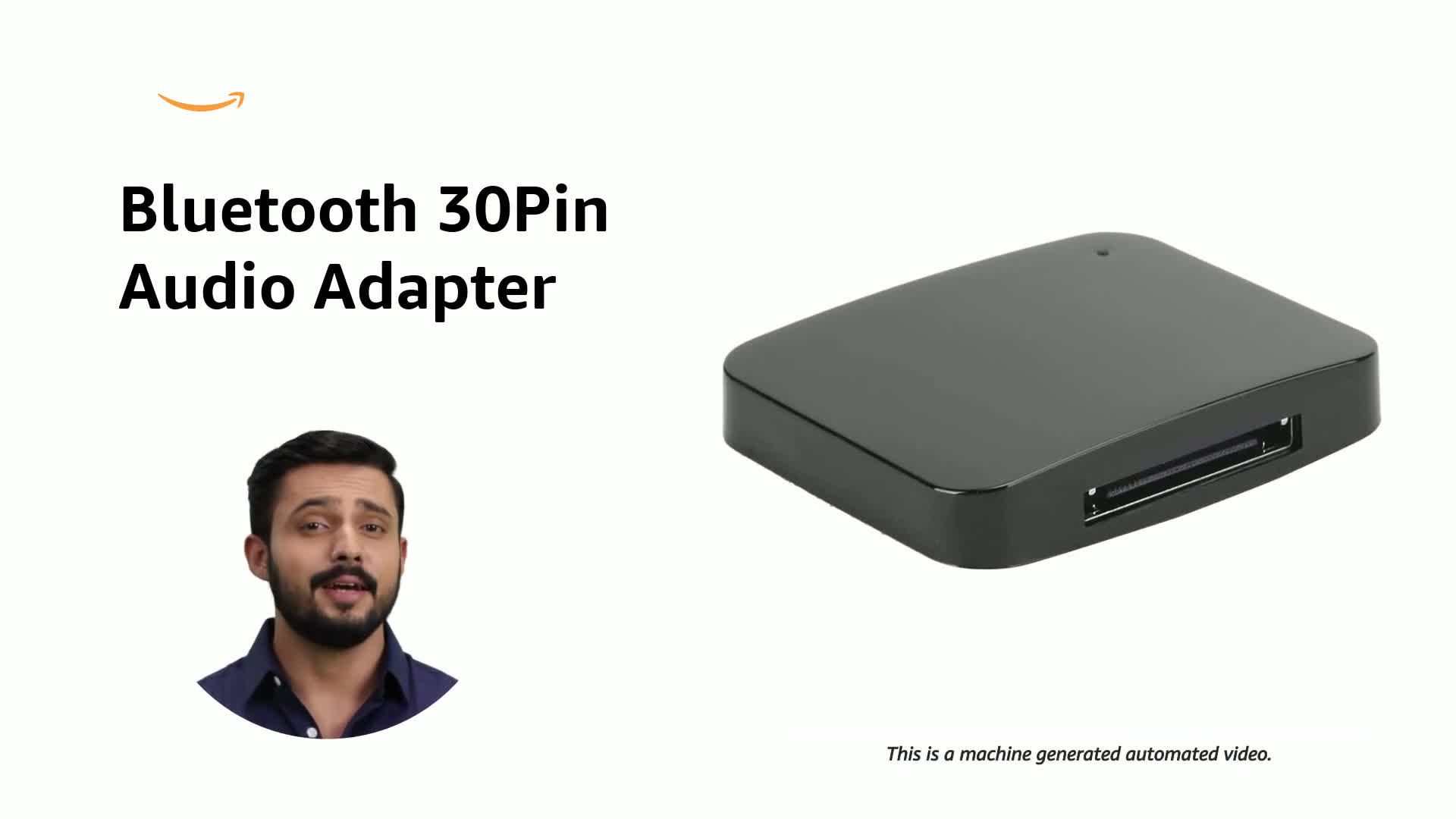 Tobo Wireless 30Pin Stereo Audio Adapter Bluetooth 5.0 Music